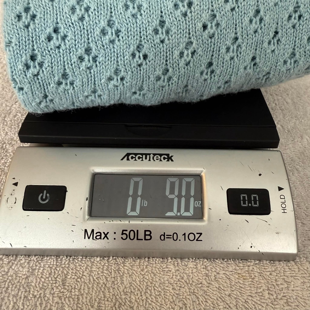 Women's Christopher & Banks Light Blue Shrug Sweater M - Picture 10 of 10